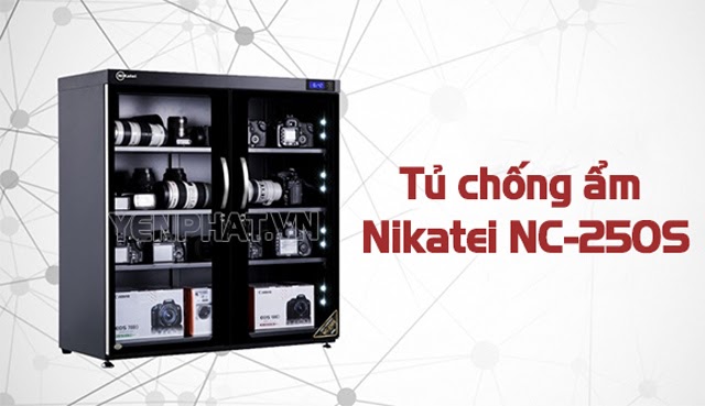 tủ chống ẩm Nikatei NC-250S 250 lít